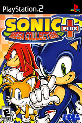 Sonic Mega Collection Plus PS2 BOX ART Premium POSTER MADE IN USA - PS2311