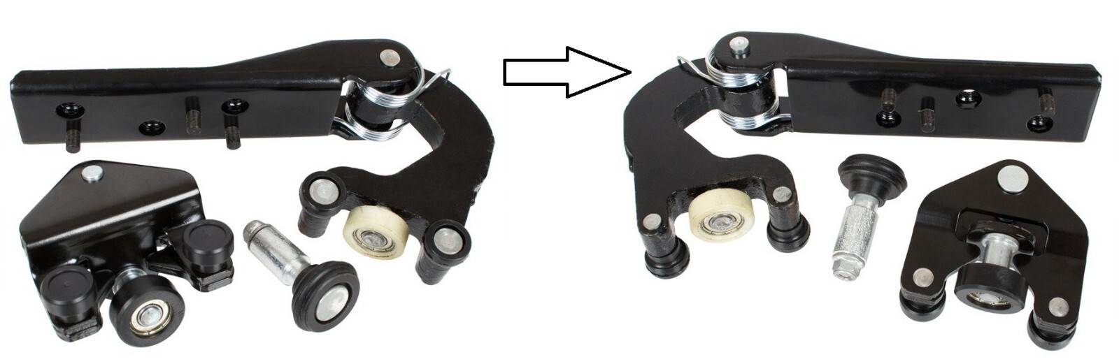Stop aux blocages avec ce rouleau de porte coulissante droite pour Renault Master II et Movano