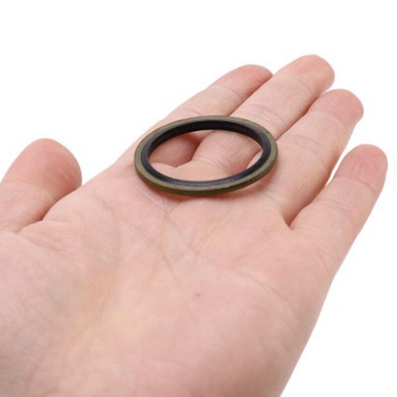 100Pcs Bonded Washer Metal Rubber Oil Plug Gasket Fit Combined Washer1085 eBay