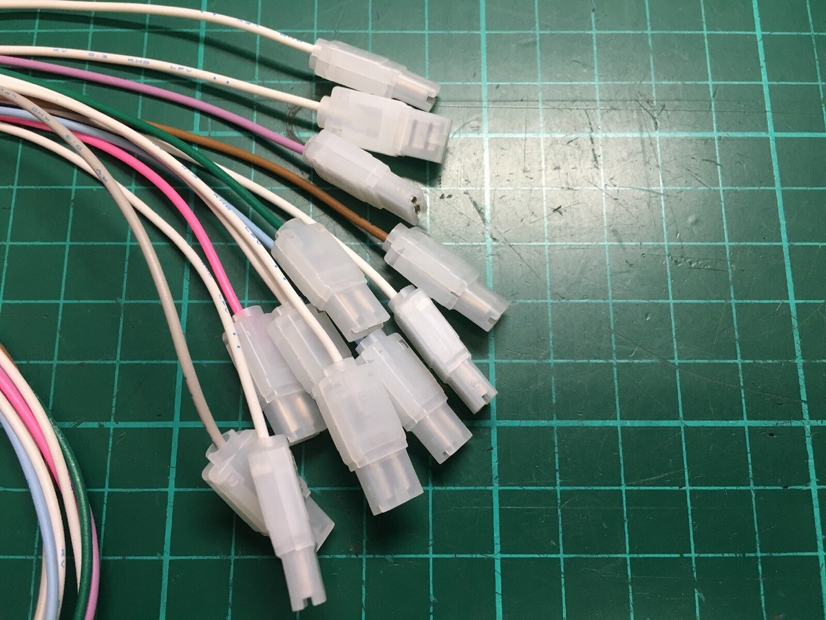 Câble Kick Harness Capcom CPS1 2,8mm JAP 150cm - Pour Bornes D'arcade, Recalbox, RGB Jamma, Neuf, Fabrication Française