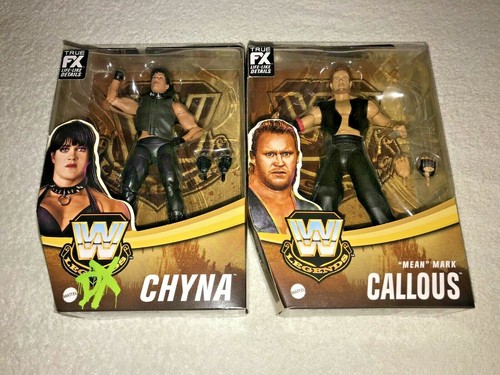 WWE ELITE LEGENDS SERIES 14 CHYNA & MEAN MARK CALLOUS **NEW** - Picture 2 of 12