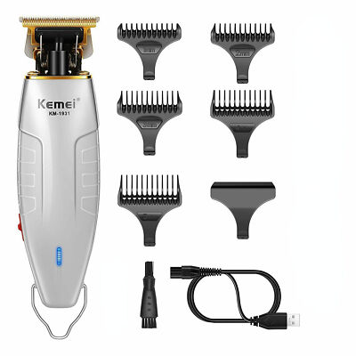 Kemei Professional Hair Clippers Cordless Trimmer Beard Cutting Machine Barber