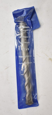 Fibropool 1/2'' x 6'' Masonry Drill Bit Replacement For Fibro Pro Anchors