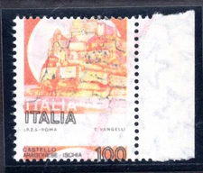 Castelli Lire 100 Varieties Offset Notching, No Blue Printing