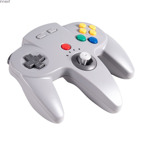 For N64 Nintendo 64 Switch PC Mac Wireless Controller Gamepad Joystick 2.4 G - Picture 10 of 15