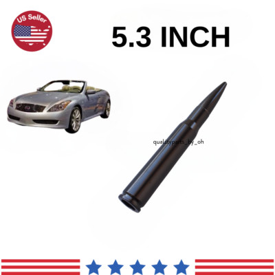 5.3'' Bullet Short Black Replacement Antenna For INFINITI G37 CABRIO 2009-2013