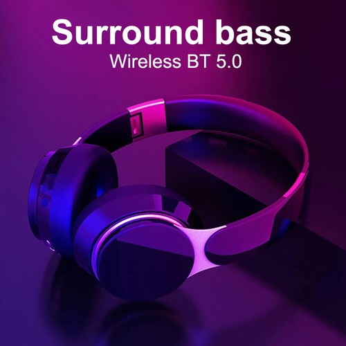 Casque sans fil Bluetooth antibruit-casque - musique sport basse-écouteur - Photo 9 sur 26