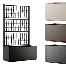 Fioriera Ethica Rettangolare in Plastica Riciclata 80L Resistente Made in Italy