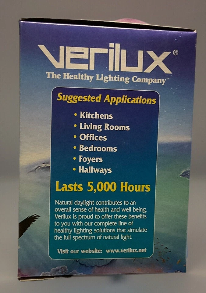 VERILUX 75 WATT DESIGNER FLOOD R30 SATIN PEARL FINISH R30FF75VLX REFLECTOR - Image 2 of 4