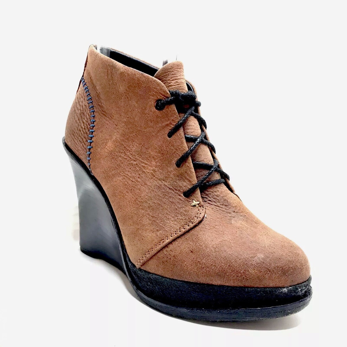 rag & bone Tan Suede Lace-Up Platform Boots rag & bone Lace Up Boots for Women | Mercari main image 4