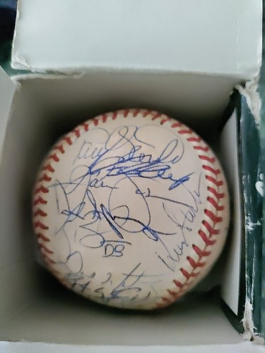 Tampa Bay Devil Rays Full Team Autographed Baseball Inaugural Season 50+... - Picture 4 of 24