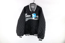 NOS Vintage Streetwear Mens 3XL Quilted New York Script Reversible Bomber Jacket