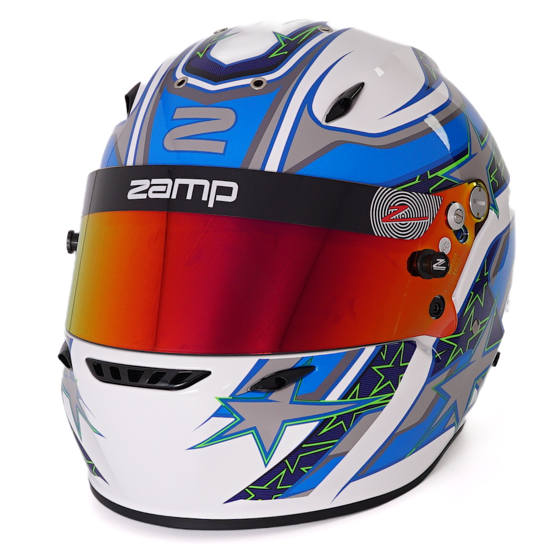 ZR-72 Zamp Helmet ZR 72 FHR SA2020 FIA8859-2015 Hans Compatible All Sizes Colour