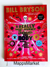 SIGNED A Really Short Journey Through the Body by Bill Bryson 1st/1st (2023, HC)