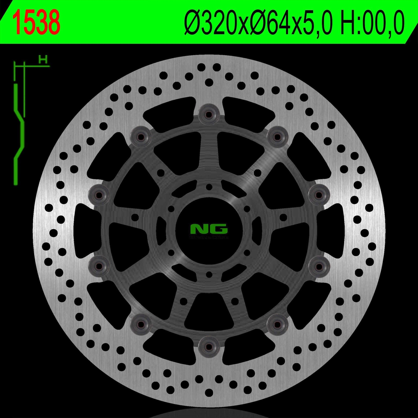 Disque avant NG BMW S 1000RR pour restaurer le mordant du freinage