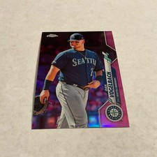2020 Topps Chrome Dan Vogelbach Purple Refractor # 30 Seattle Mariners