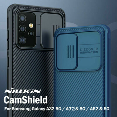 Für Samsung A54A32 A42 A52 A53 A72 NILLKIN Slide Kamera Len Schutz Hülle Cover