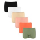 6 Pack Womens Boxers Shorts Sexy Sheer Lace Boyshorts Knickers Underwear XL