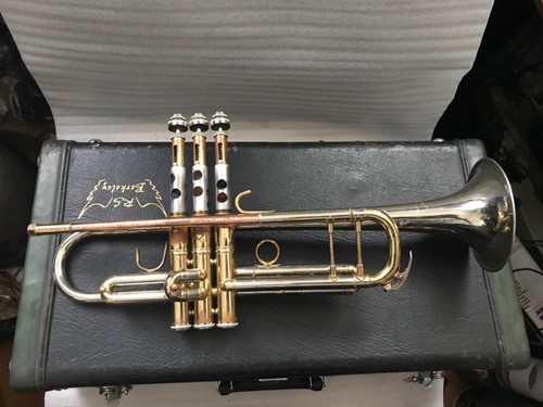 PLAYER BERKELEY Bb TRUMPET & ORIGINAL CASE SOUNDS GREAT FOR LEARNING STRAD COPY - Picture 12 of 12