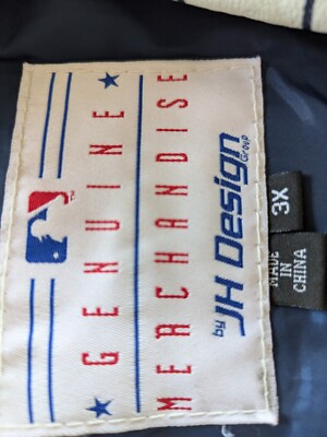 JH Design MLB New York Yankees Men's Pinstripes Leather