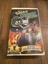 Pokemon: Mewtwo Returns RARE (VHS, 2001, Clamshell Packaging) 85392214235