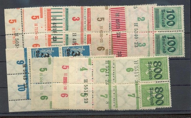 DR-Infla **HAN Partie POSTFRISCH(D0566 JV6330 DR-Infla **HAN Partie POSTFRISCH(D0566 JV6330