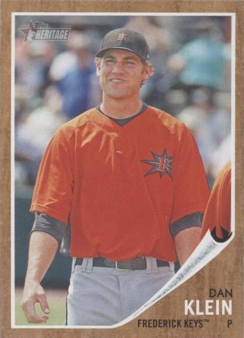 2011 Topps Heritage Minor League Edition - Dan Klein #74 - 1 of 1