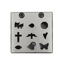 Multi Shape Disc Cutter with 9 Punches