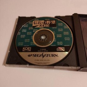 USED NOBUNAGA NO YABO Tenshoki Power Up Kit SS Sega Saturn  KOEI