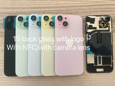 Replacement Back Glass For iPhone 16/15/14 Plus/Pro/ProMax with Metal/Magnet/NFC
