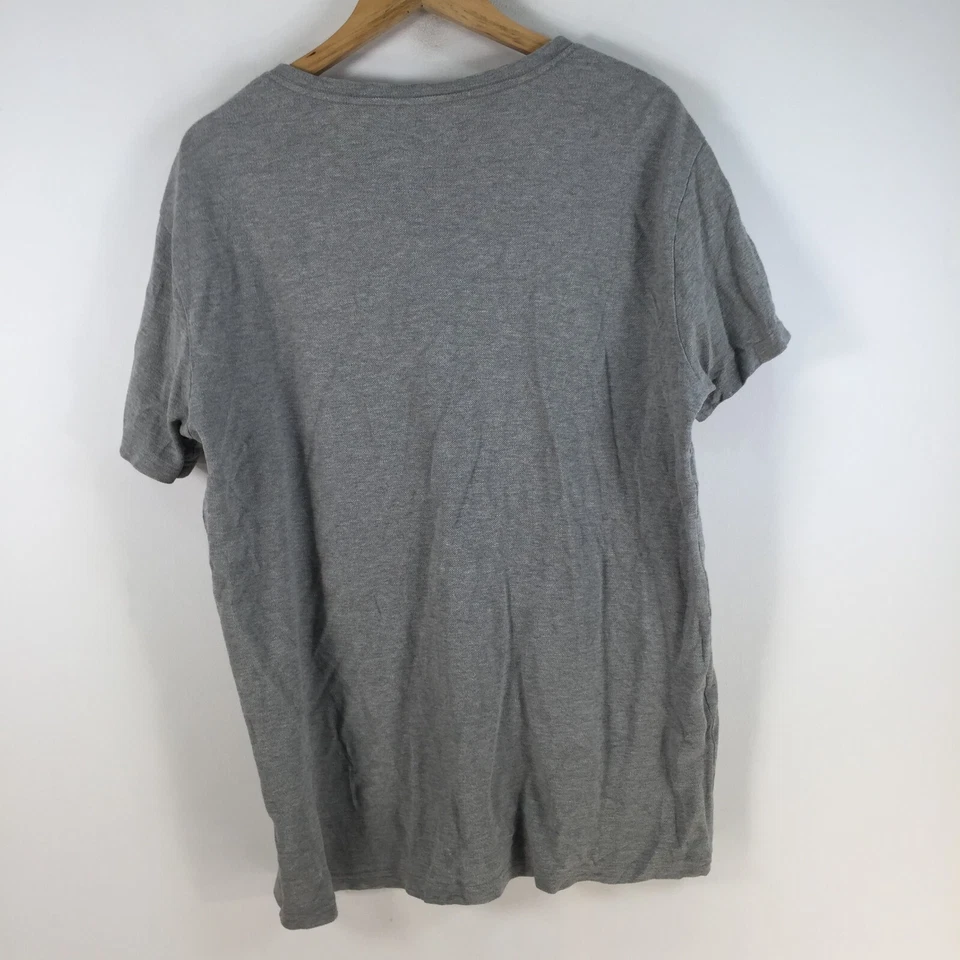 dr denim hombre camiseta talla M gris manga corta cuello redondo algodón 078029 Foto 4 de 4