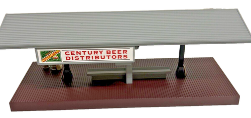 Plataforma de carga operativa Rail King escala O Century Beer Distributors # 30-9138 - Imagen 12 de 18