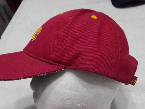 Gorra de béisbol roja bordada de camionero USC Trojans Pac-10 Homecoming Series - Imagen 3 de 8