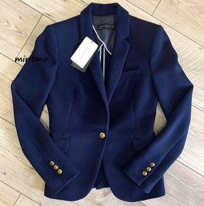 zara waffle blazer