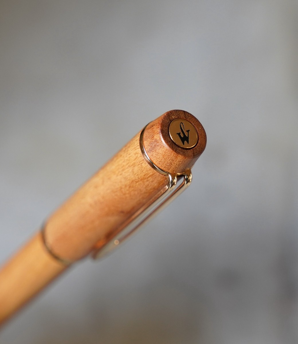 Stylo Plume Waterman Man 100 - Bois D'olivier - Plume Or 18K Oblique Gauche