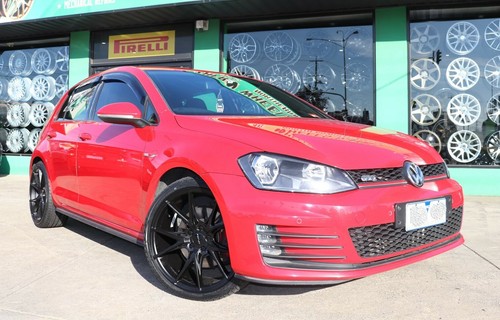 20 inch HOLDEN Commodore VF VE VY Wheels INOVIT SPEED Satin Black Rims Staggered - Picture 4 of 12
