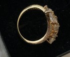 Vintage Milor, made in Italy CZ Leaf Motif pinky ring. — photo 5