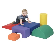 Children's Factory Climb & Play 6 Piece Oversized Foam Block Set, Toddler, Baby