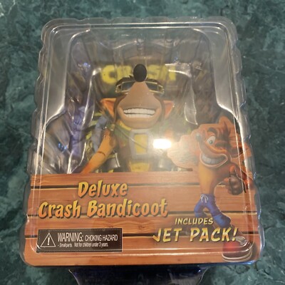 Neca Crash Bandicoot Jet Pack BRAND NEW - USA - AUTHENTIC