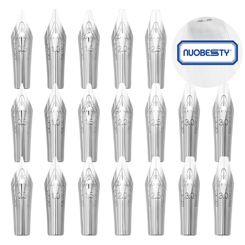 30 Pcs Pen Nibs Fountain Pen Replacement Nibs Calligraphy Pen Supplies UK - Picture 8 of 11