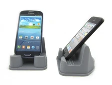 Phoneprop Universal Fit Soft Flexible Smartphone Stand Durable Silicone - Gray