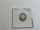 1900 Barber 90% Silver Dime Fine Condition Key Date Philadelphia Mint 061726 43c