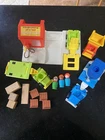 Vintage Fisher Price Lift & Load Lumber Yard Toy Little People USA