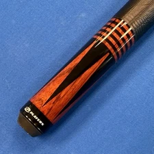 New Players Exotic E2345 Cocobolo Stained Zebrawood Pool Cue 10% Off!