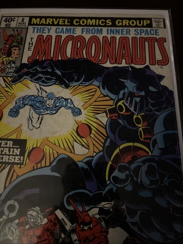Micronauts #8 Kiosk Variante (Marvel Comics August 1979) - Bild 6 von 6