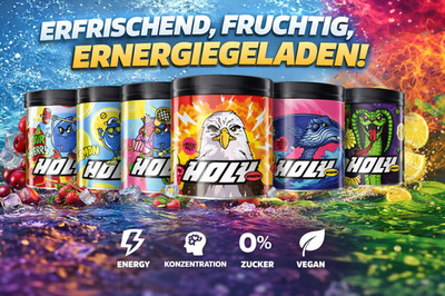 Holy Energy Probe je Sorte | Proben Pack | Energy  Iced Tea Hydration Milchshake