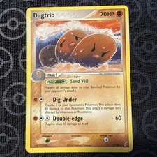 LP Dugtrio (EX Crystal Guardians) NON-HOLO 5/100 Pokemon 