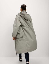 Marks & Spencer Womens Grey Parka Coat - M&S