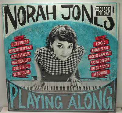 Norah Jones ''Playing Along'' Limited Edition RSD 2023 Sea Blue Vinyl Record (US)