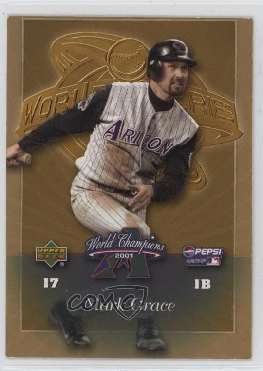 2002 Upper Deck Pepsi Arizona Diamondbacks Mark Grace #4 05v0
